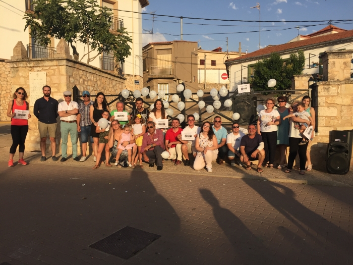 Nuevas Generaciones de Cuenca homenajea a Miguel Ángel Blanco en La Alberca de Záncara