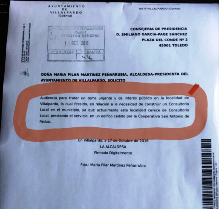 Peñarrubia tacha de “oportunistas” las declaraciones del PSOE de Villalpardo y pide al Gobierno de Page que atienda a las necesidades de su municipio