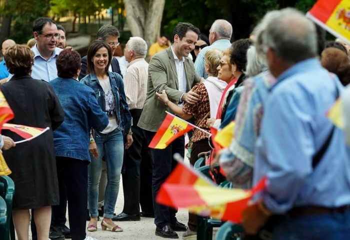 En su visita a Tarancón y a Cuenca, García Egea ve el veto a Iceta como el "preludio de una legislatura mala para España"