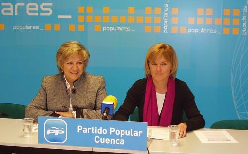 Representantes del Partido Popular de Cuenca acuden a la concentración convocada por el sector agrario