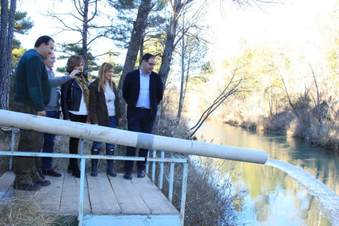  Agudo visita el Coto de Pesca "Puente Romano", en Cuenca, y se reúne con Asociaciones y colectivos del sector piscícola