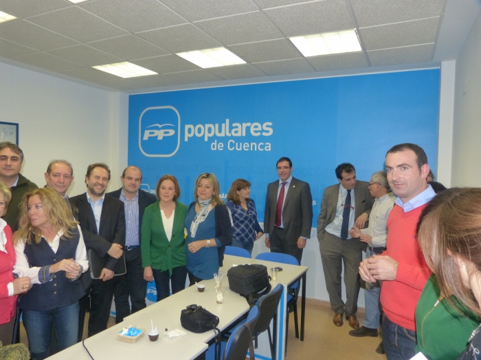 Tradicional encuentro navideño del PP con los medios de comunicacion conquense