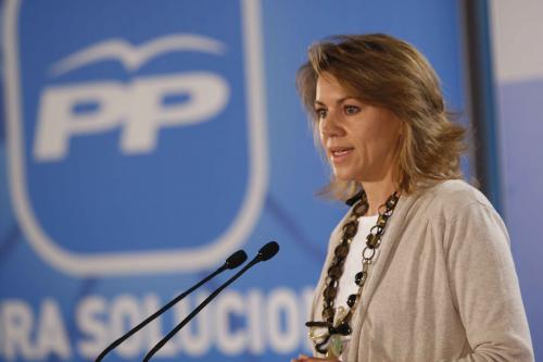 Cospedal asegura que el PP desarrollará una política del 'sí a Castilla-La Mancha?'