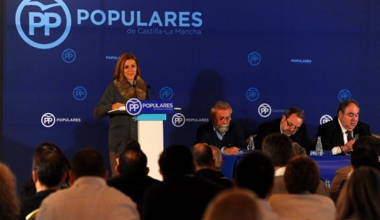 Cospedal: “Los presupuestos del PSOE y Podemos incumplen sus compromisos y traen más impuestos e incertidumbre”