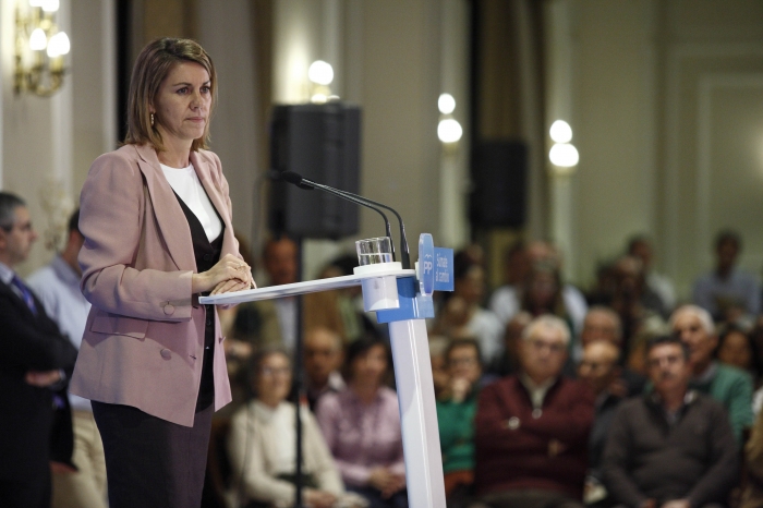 Cospedal señala que “aún no hay nada decidido” y reclama para España un gobierno fuerte con una mayoría suficiente