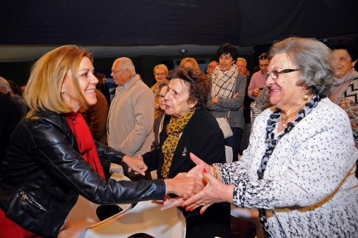 Cospedal: “Para ser presidente del Gobierno hay que venir aprendido de casa y conocer qué es España”