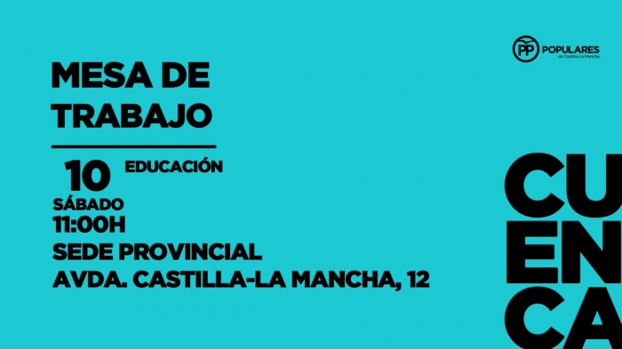 El PP de Cuenca pone en marcha la iniciativa ‘Mesas de Trabajo Abiertas’ para recoger las inquietudes y sugerencias de los afiliados