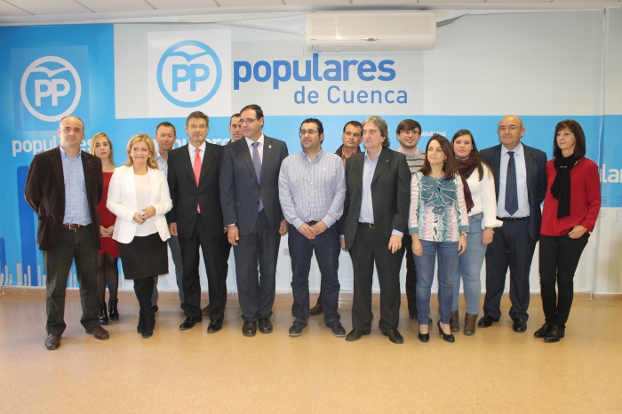 Primera reunión de trabajo de la candidatura del PP de Cuenca al Congreso de los Diputados y al Senado