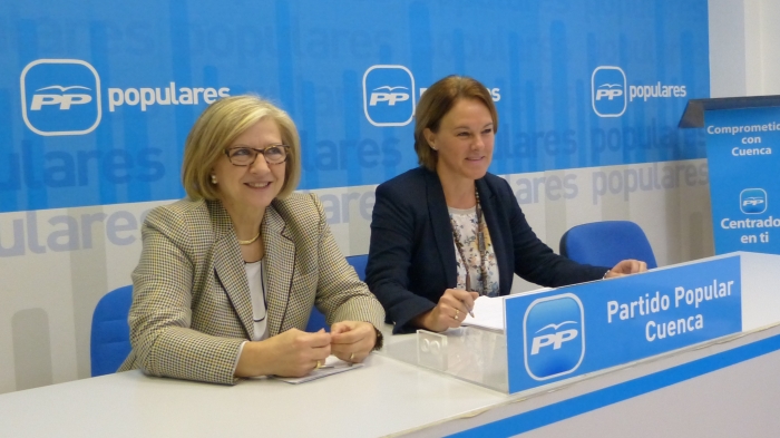 Las senadoras del PP destacan como el Gobierno de Rajoy invertirá en Cuenca 990 euros por habitante, “una cifra muy por encima de la media nacional”