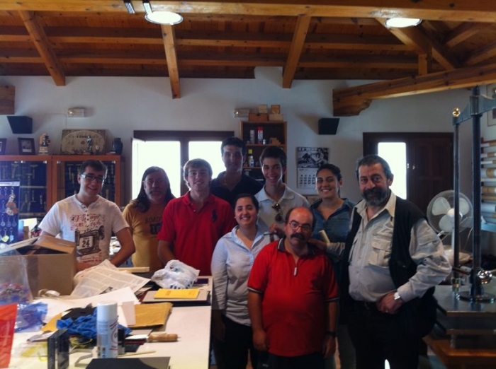 Nuevas Generaciones de Cuenca visita el Centro Ocupacional Infantas de España 