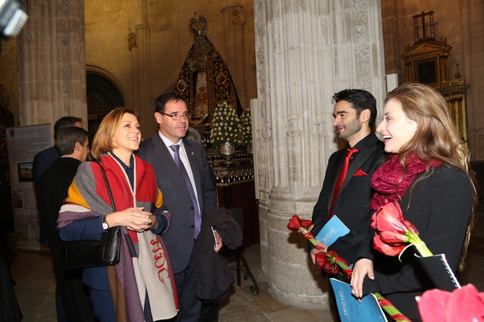 La Presidenta Cospedal asiste al concierto que clausura la Semana de Música Religiosa de Cuenca