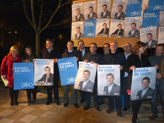 Catalá inicia la campaña pidiendo el voto de los conquenses con la intención de “conseguir el mejor resultado del PP en todas las provincias españolas”