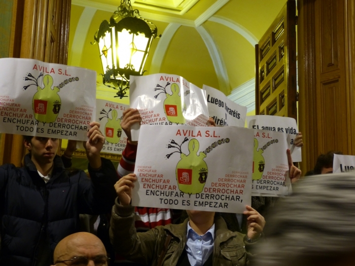 El PP reitera que "el cambio del agua de Ávila es lesivo para ciudadanos y trabajadores "