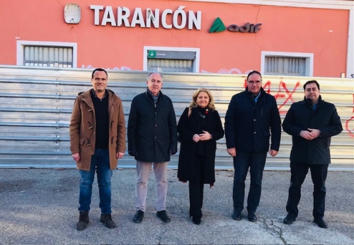 El PP exige a Carrizo que reclame al Gobierno de España inversiones para el tramo de ferrocarril Tarancón-Madrid, todavía activo