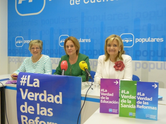 El PP de Cuenca “sale a la calle” para explicar a los ciudadanos la verdad de las reformas del Gobierno de Rajoy