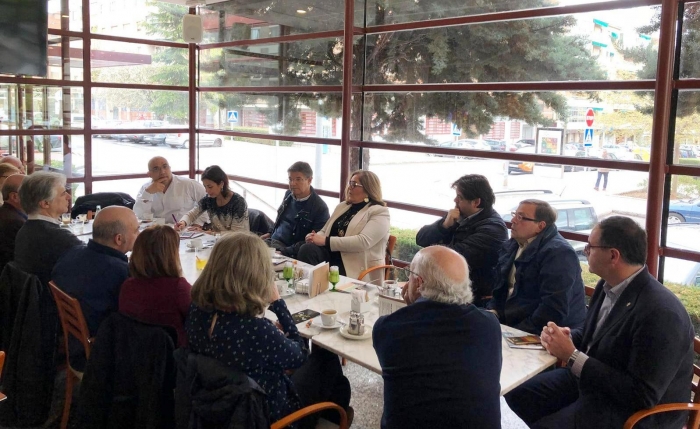 Catalá manifiesta el compromiso del PP y de Pablo Casado con la Cultura ante diversos representantes del sector en la capital