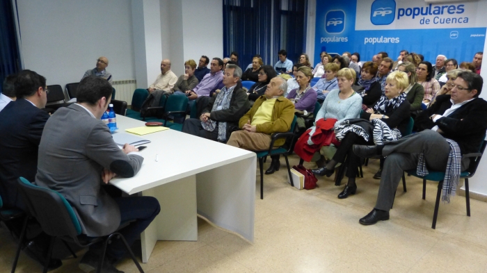 El PP de Cuenca mantiene un encuentro con sus afiliados con la Dependencia como eje central